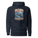USS Florida (SSBN-728) Deterrent Patrol Hoodie - Retro