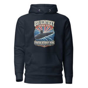 USS Kentucky (SSBN-737) Deterrent Patrol Hoodie - Retro