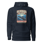 USS Nebraska (SSBN-739) Deterrent Patrol Hoodie - Retro