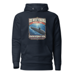 USS West Virginia (SSBN-736) Deterrent Patrol Hoodie - Retro