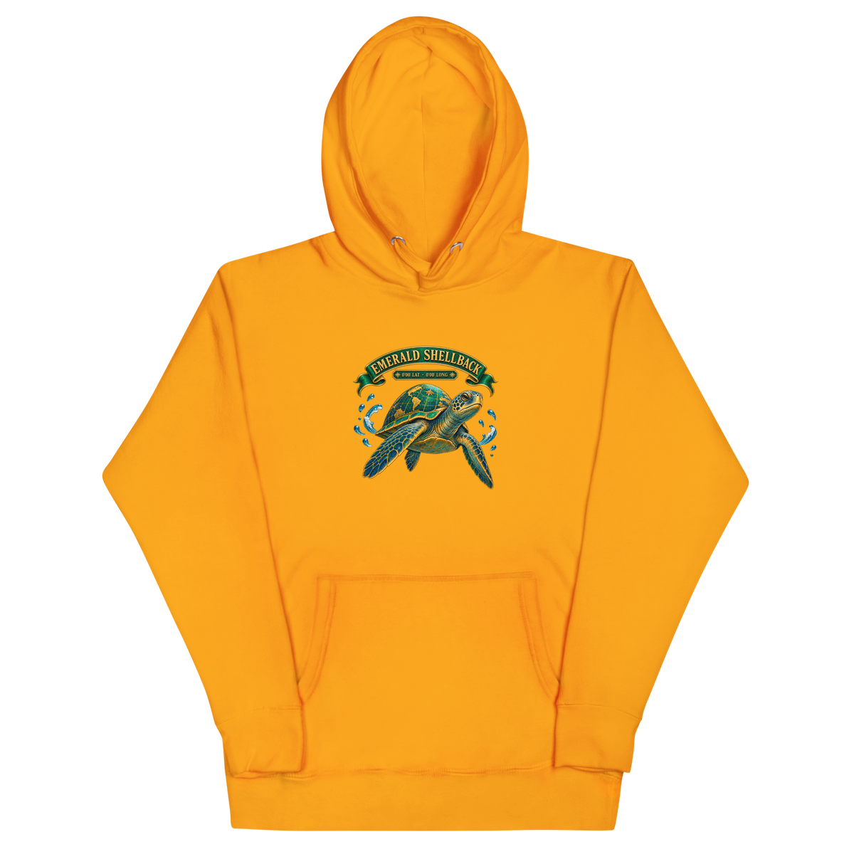 Emerald Shellback (Sea Turtle) Hoodie