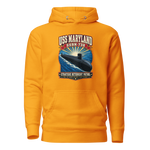 USS Maryland (SSBN-738) Deterrent Patrol Hoodie - Retro