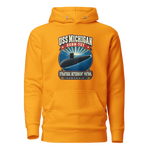 USS Michigan (SSBN-727) Deterrent Patrol Hoodie - Retro