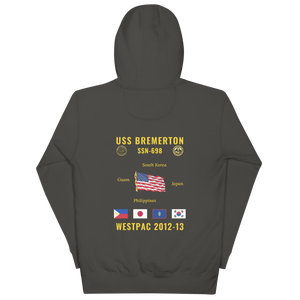 USS Bremerton (SSN-698) 2012-13 WestPac Cruise Hoodie