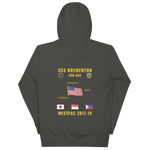 USS Bremerton (SSN-698) 2017-18 WestPac Cruise Hoodie