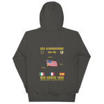 USS Albuquerque (SSN-706) 1999 Med Cruise Hoodie