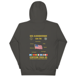 USS Albuquerque (SSN-706) 2004-05 CENTCOM Cruise Hoodie