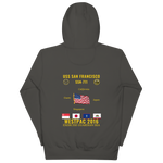 USS San Francisco (SSN-711) 2016 WestPac Cruise Hoodie
