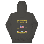 USS Albuquerque (SSN-706) 1992-93 Med Cruise Hoodie