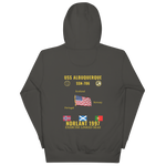 USS Albuquerque (SSN-706) 1997 NORLANT Cruise Hoodie