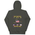 USS Buffalo (SSN-715) 1985 WestPac Cruise Hoodie