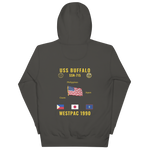 USS Buffalo (SSN-715) 1990 WestPac Cruise Hoodie