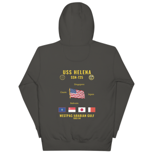 USS Helena (SSN-725) 1993-94 WestPac/Arabian Gulf Cruise Hoodie