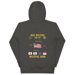 USS Helena (SSN-725) 2000 WestPac Cruise Hoodie