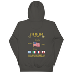 USS Toledo (SSN-769) 1997-98 Med Cruise Hoodie