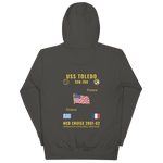 USS Toledo (SSN-769) 2001-02 Med Cruise Hoodie