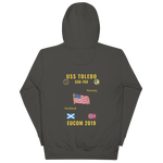 USS Toledo (SSN-769) 2019 EUCOM Cruise Hoodie