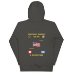 USS Hyman G. Rickover (SSN-709) 1986 N. Atlantic Cruise Hoodie