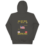 USS Key West (SSN-722) 2007 WestPac Cruise Hoodie