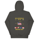 USS Jacksonville (SSN-699) 2017 WestPac Cruise Hoodie