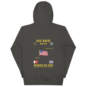 USS Boise (SSN-764) 2002 Arabian Sea Cruise Hoodie