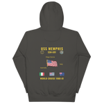 USS Memphis (SSN-691) 1980-81 World Cruise Hoodie