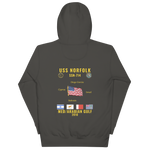 USS Norfolk (SSN-714) 2010 Med/Arabian Gulf Cruise Hoodie