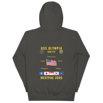 USS Olympia (SSN-717) 2005 WestPac Cruise Hoodie