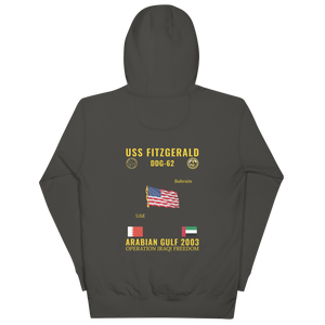 USS Fitzgerald (DDG-62) 2003 Arabian Gulf Cruise Hoodie