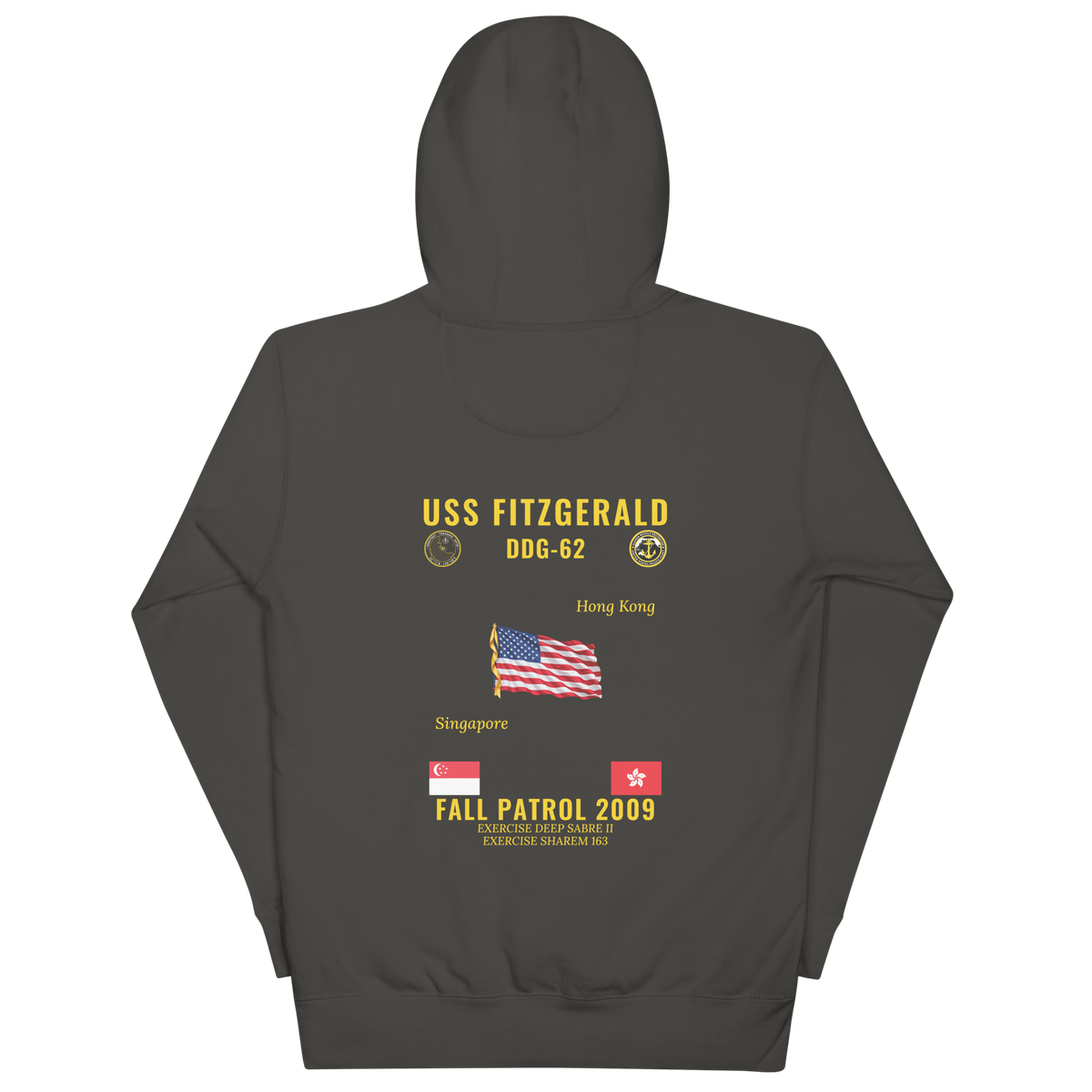 USS Fitzgerald (DDG-62) 2009 Fall Patrol Cruise Hoodie