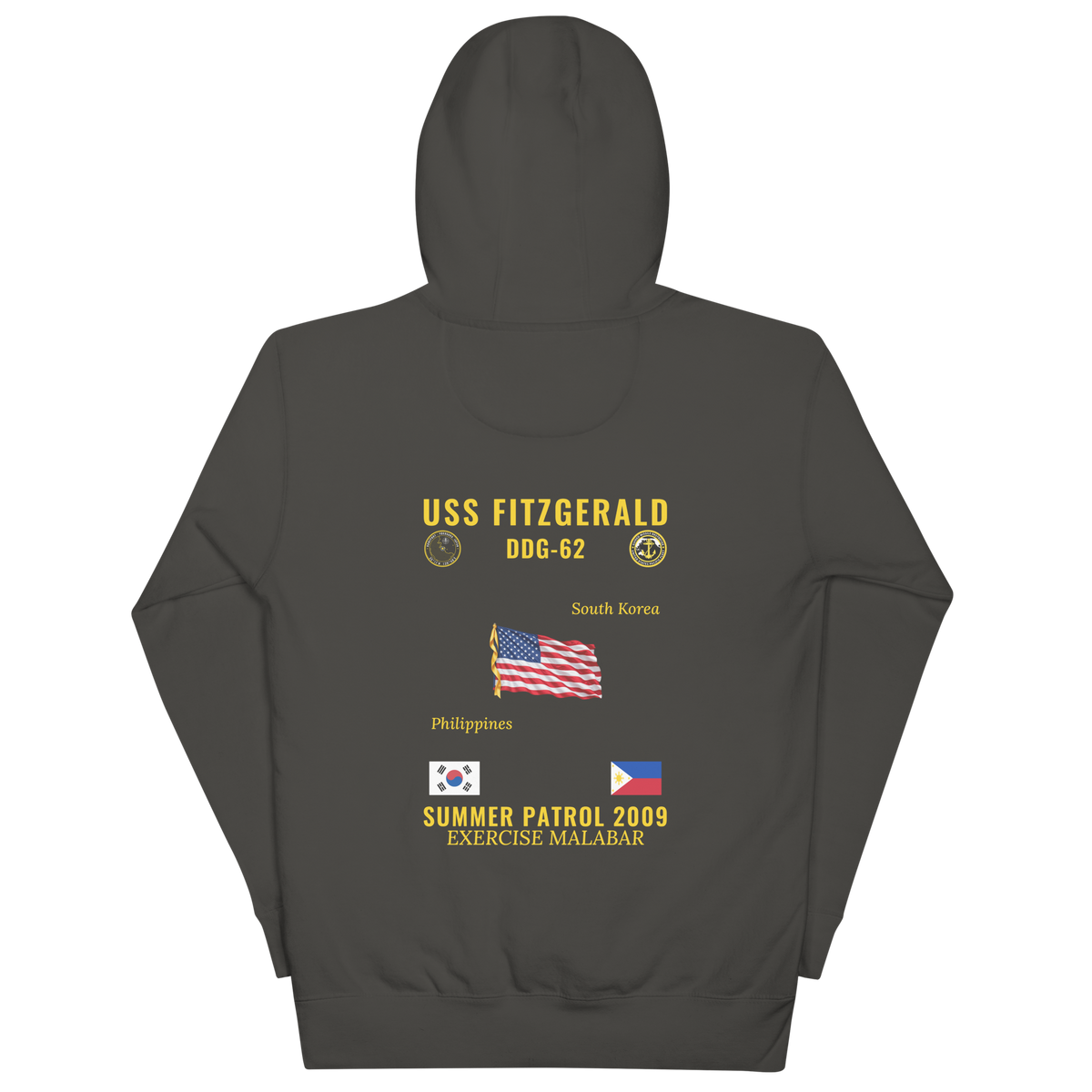 USS Fitzgerald (DDG-62) 2009 Summer Patrol Cruise Hoodie