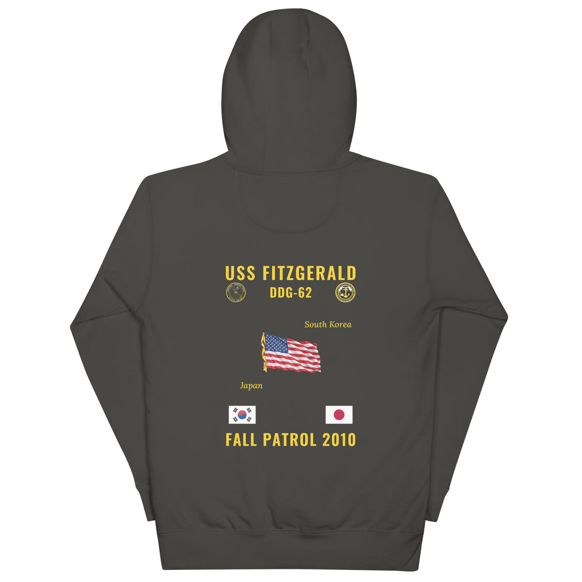 USS Fitzgerald (DDG-62) 2010 Fall Patrol Cruise Hoodie
