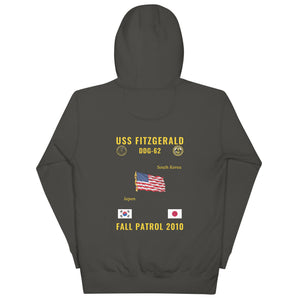 USS Fitzgerald (DDG-62) 2010 Fall Patrol Cruise Hoodie