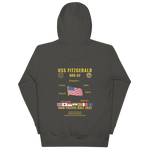 USS Fitzgerald (DDG-62) 2022 Indo-pacific/Gulf Cruise Hoodie