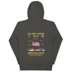 USS John S McCain (DDG-56) 1995-96 Maiden Cruise Hoodie