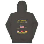 USS Carney (DDG-64) 2010 Gulf Of Aden Cruise Hoodie
