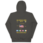 USS Donald Cook (DDG-75) 2016-17 Med/N. Atlantic Cruise Hoodie