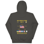 USS Donald Cook (DDG-75) 2018-19 Med/Black Sea Cruise Hoodie