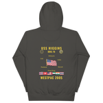 USS Higgins (DDG-76) 2005 WestPac Cruise Hoodie