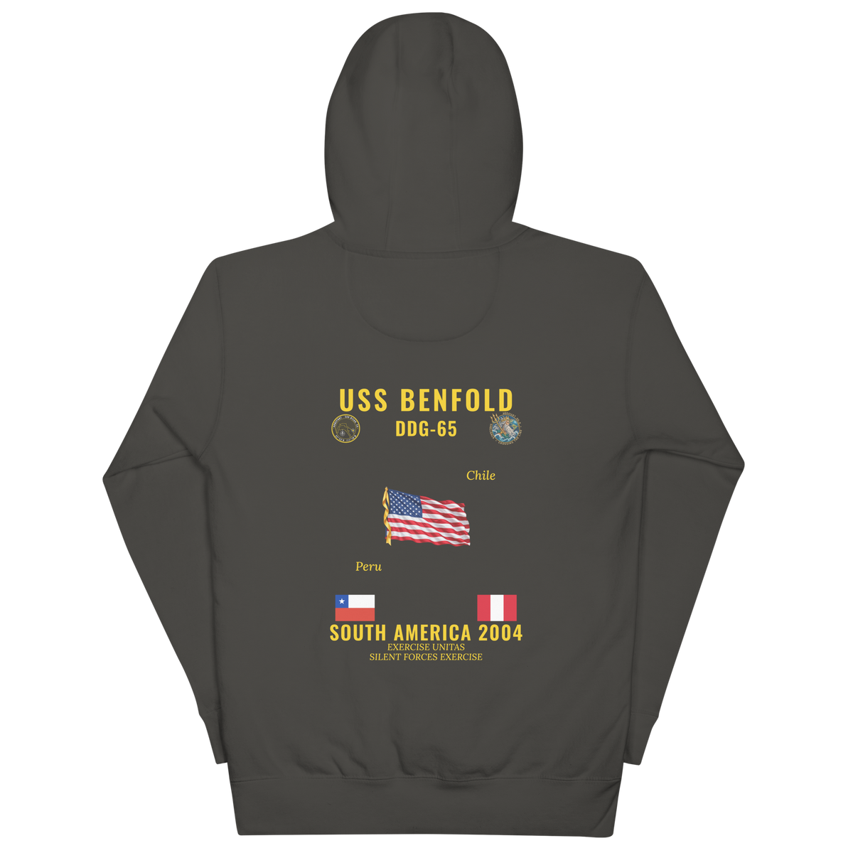 USS Benfold (DDG-65) 2004 South America Cruise Hoodie
