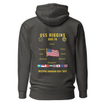 USS Higgins (DDG-76) 2013 WestPac/Arabian Gulf Cruise Hoodie