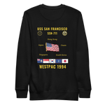 USS San Francisco (SSN-711) 1994 WestPac Cruise Sweatshirt