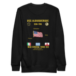 USS Albuquerque (SSN-706) 1992-93 Med Cruise Sweatshirt