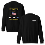 USS San Francisco (SSN-711) 2012-13 WestPac Cruise Sweatshirt