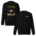 USS San Francisco (SSN-711) 2016 WestPac Cruise Sweatshirt