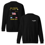 USS Toledo (SSN-769) 2019 EUCOM Cruise Sweatshirt