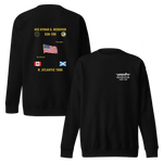 USS Hyman G. Rickover (SSN-709) 1986 N. Atlantic Cruise Sweatshirt