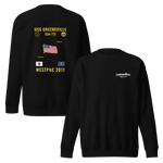 USS Greeneville (SSN-772) 2011 WestPac Cruise Sweatshirt