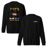 USS Hampton (SSN-767) 2008-09 WestPac Cruise Sweatshirt