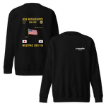 USS Mississippi (SSN-782) 2017-18 WestPac Cruise Sweatshirt